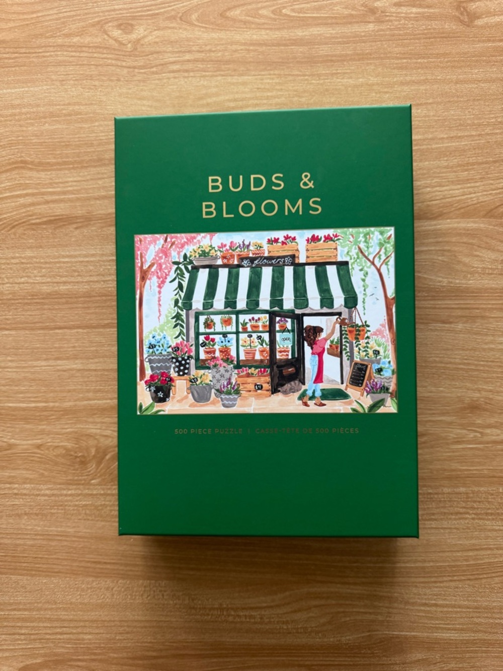 Hobbrey Puzzle 500 pc Buds and Bloom